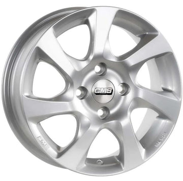 CMS-1059-03 6.0x15" -4x108 ET45 63.4 Silver Jant (4 Adet)